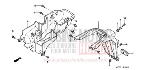 PARAFANGO POSTERIORE FMX6505 di 2005